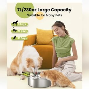 Oneisall Dog Water Fount..